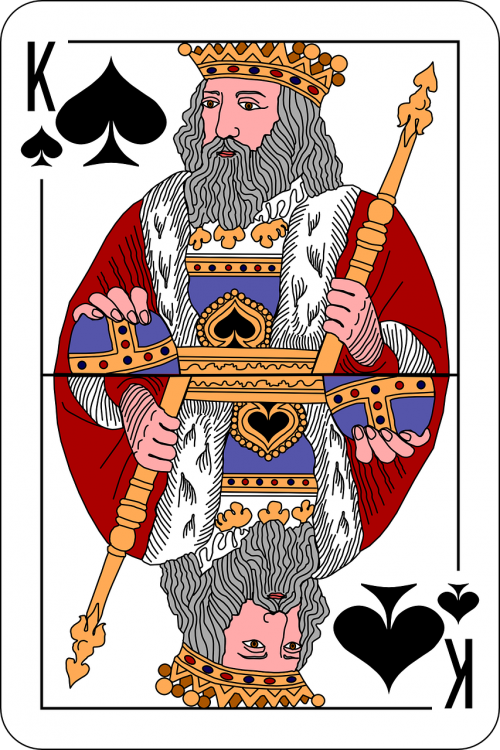 spades king deck
