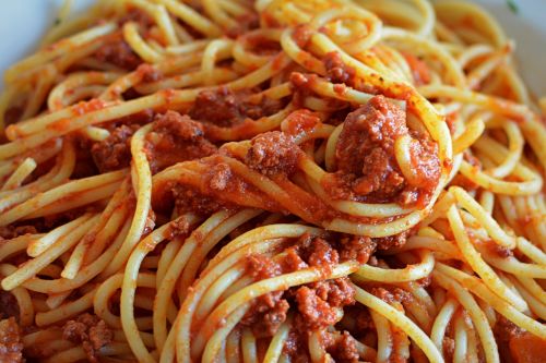 spaghetti sauce pasta