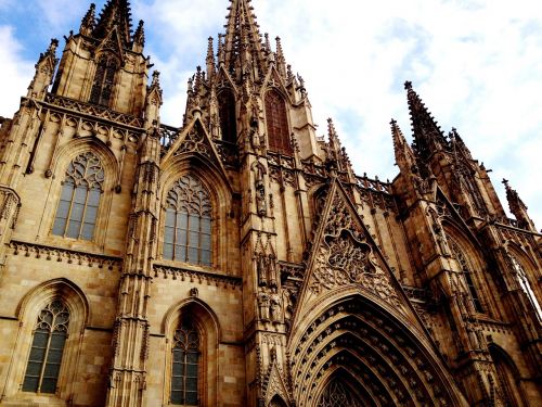 barcelona cathedral holy cross and saint eulalia gothic