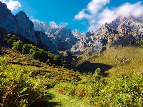 spain mountains landscape