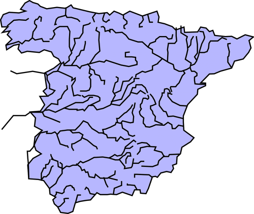 spain geography rivers