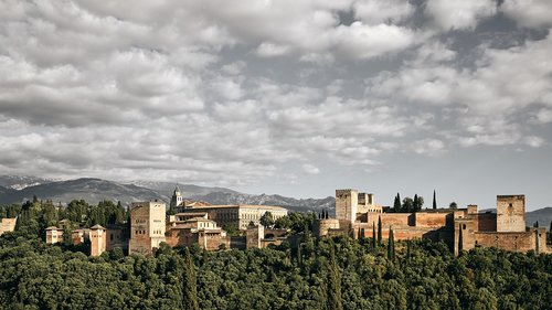 spain  granada  alhambra