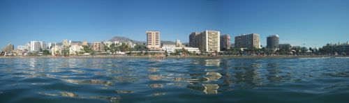 spain sea skyline