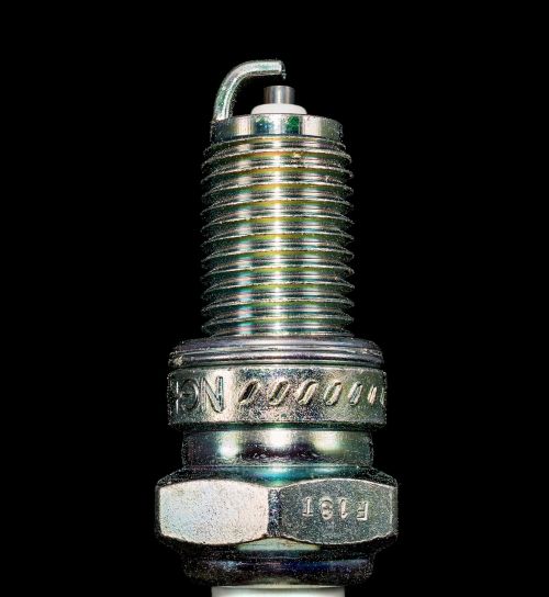 spark plug ignition metal