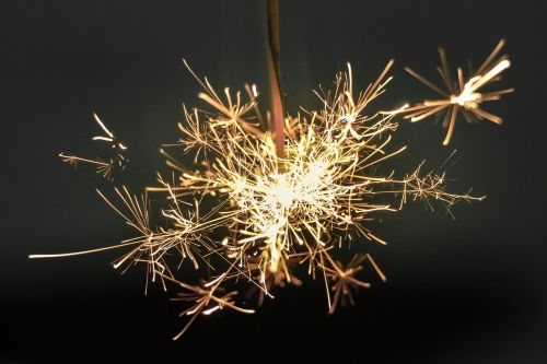 sparkler pyrotechnics fireworks