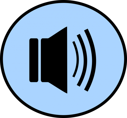 speaker button symbol