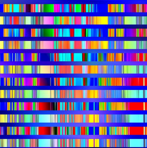 spectrum rainbow stripes