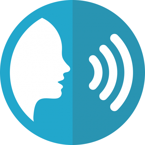 speech icon voice talking