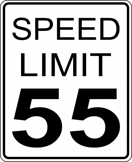 speed limits sign