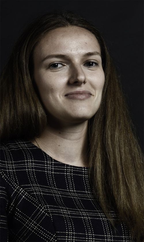 studio portrait woman