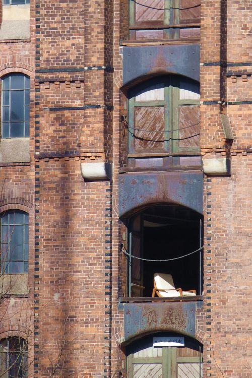 speicherstadt brick building