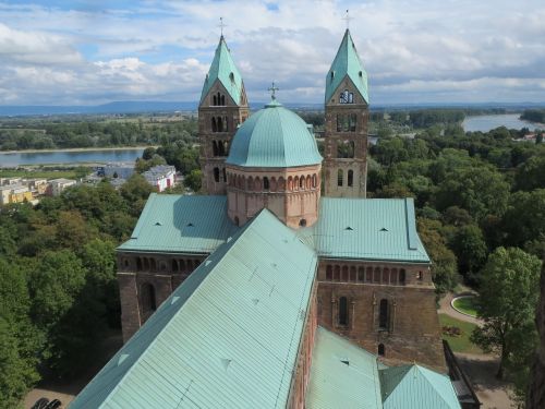 speyer cathedral roof