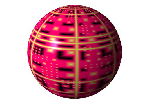 sphere render 3d