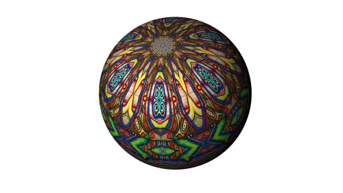 sphere pattern shape