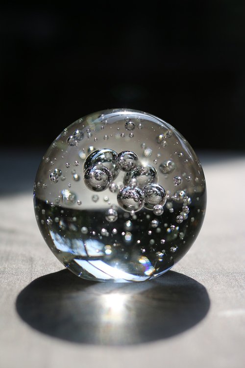 sphere  glass ball  decoration