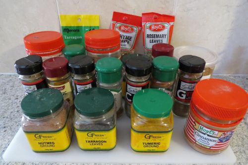 spices turmeric powders