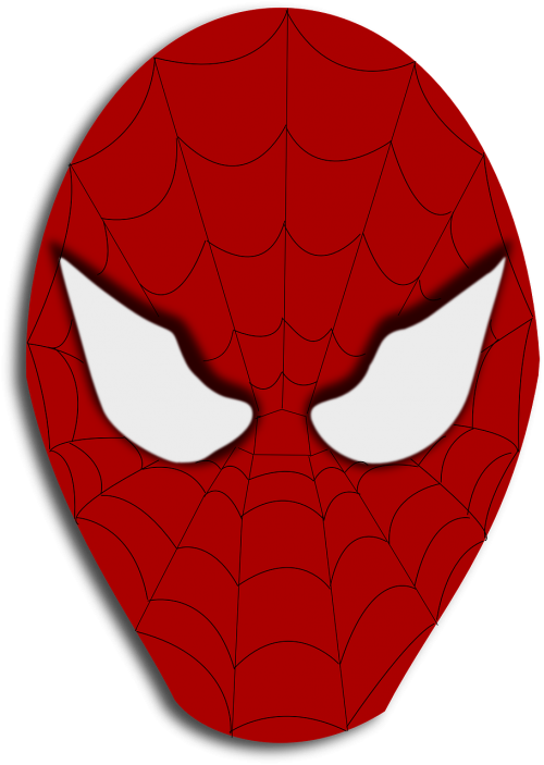 spiderman mask cartoon
