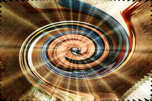 spiral background abstract