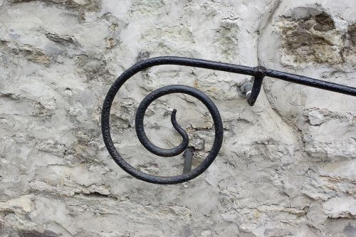 spiral blacksmithing railing