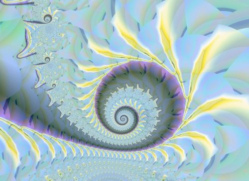 spiral fractal swirl