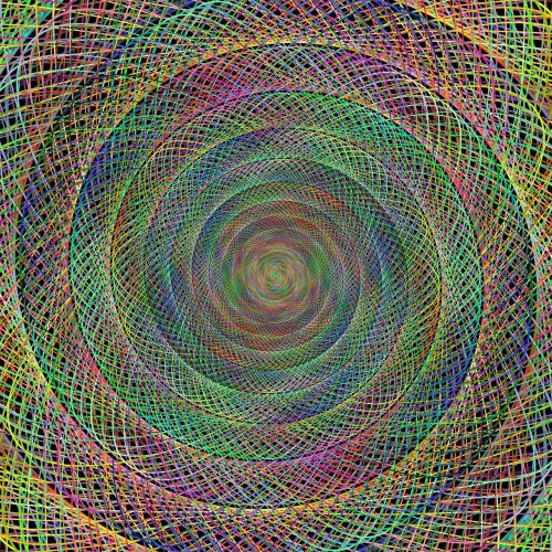 spiral spin background