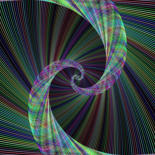 spiral background fractal