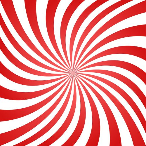 spiral swirl red
