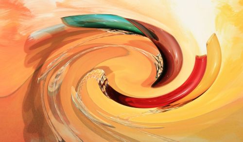 spiral abstract colorful