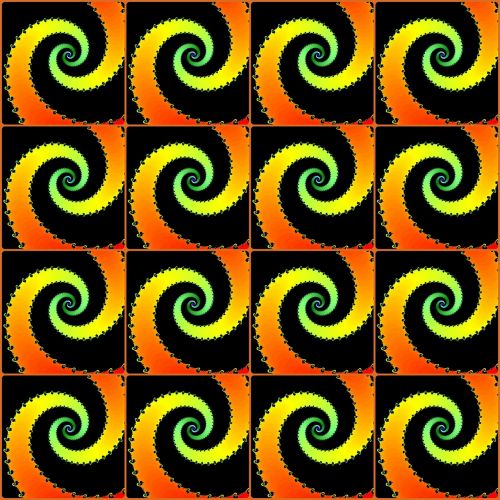 spiral seamless pattern