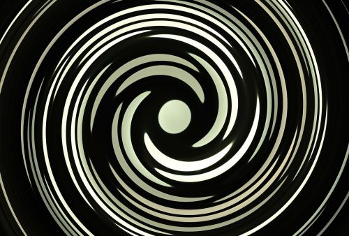 spiral black symbol