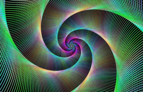 spiral fractal swirl