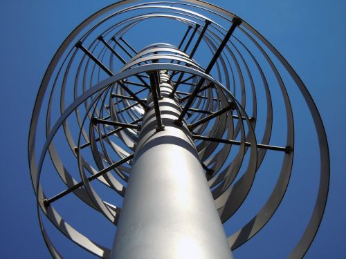 spiral sculpture metal