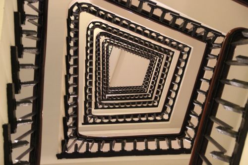 spiral staircase texture top