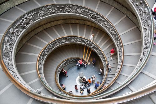 spiral staircase stairs architecture