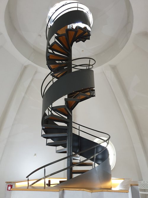 spiral staircase  tower  castle