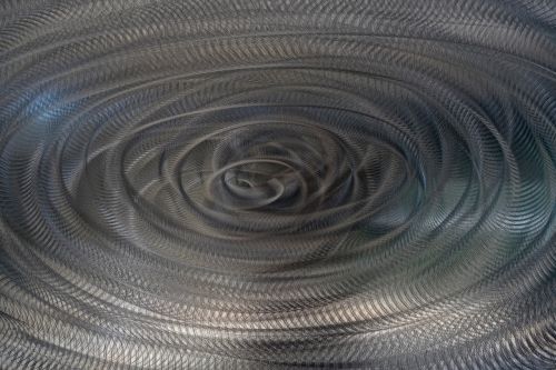 spirals art metal