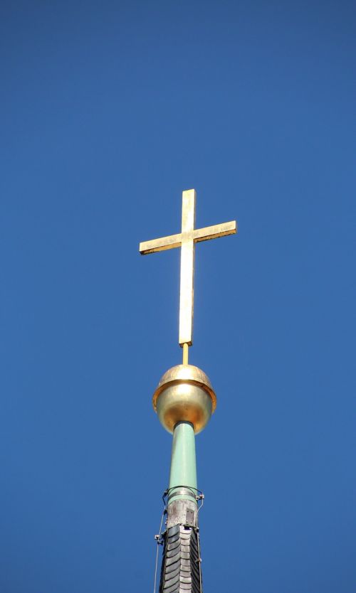 spire cross gold