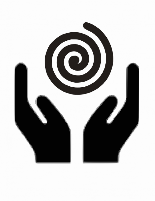 spirituality spiral hands