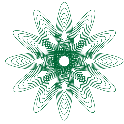 spirograph pattern circle