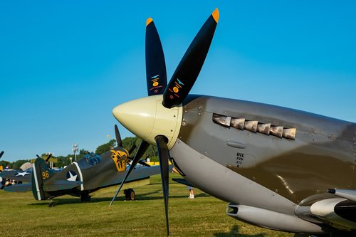 spitfire  fighter  vintage