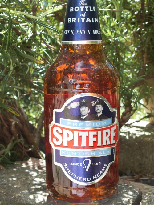 spitfire beer bottle