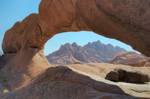 spitzkoppe namibia rock arch
