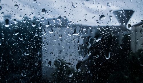 splash rain storm window