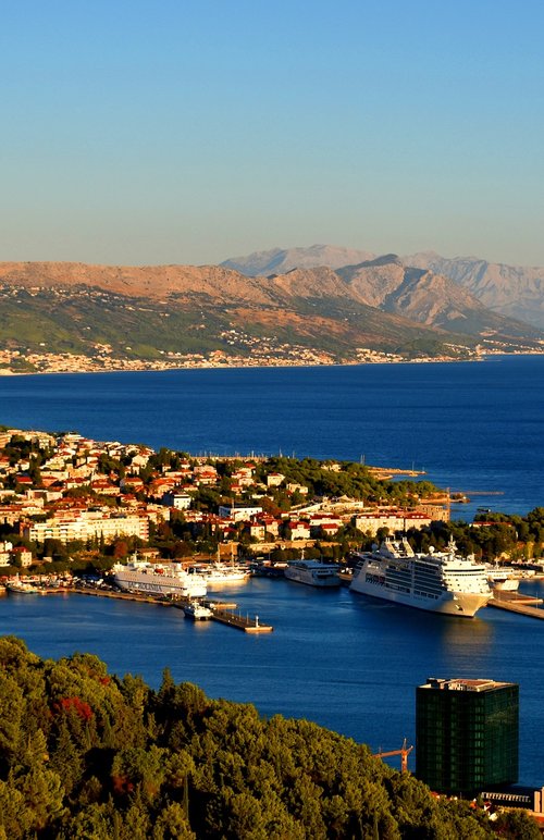 split  croatia  harbour