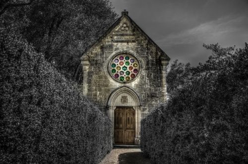 spooky church france