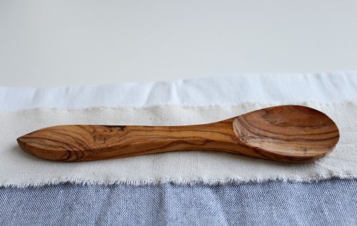 spoon wooden spoon old