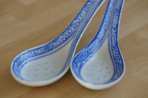 spoon porcelain porcelain spoon