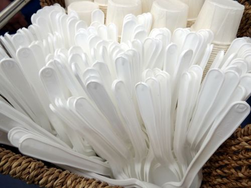 spoons utensil plastic