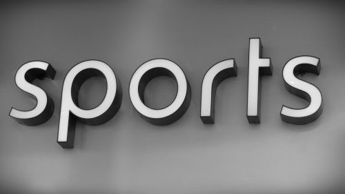 sport logo lettering
