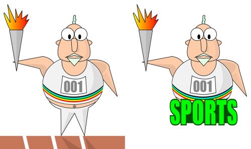 sport illustration drawing